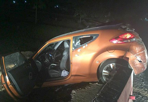 Cảnh sát nổ súng trấn áp, bắt giữ tài xế vận chuyển ma túy