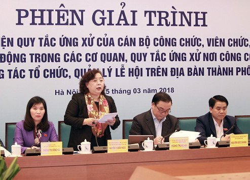 Giải trình việc hàng loạt cán bộ, công chức Hà Nội bị kỷ luật