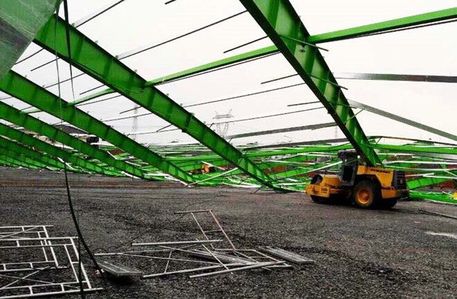 Sập nhà xưởng ở Bình Dương, 4 người thương vong