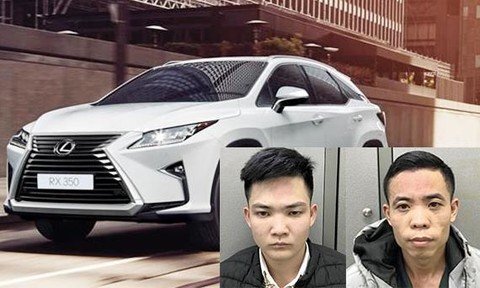Bắt 2 kẻ trộn tiền âm phủ vào tiền thật để mua ô tô Lexus