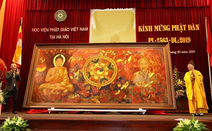 Tác giả ý tưởng bức tranh ‘Đạo pháp và Dân tộc’: ‘Tôi đã lường trước phản ứng của dư luận’