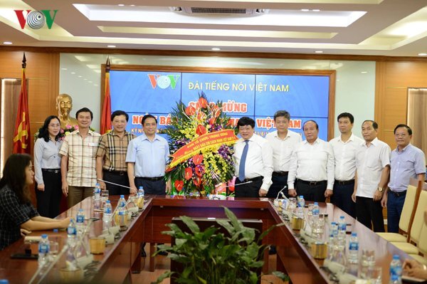 Lời cảm ơn của VOV nhân kỷ niệm 94 năm ngày Báo chí Cách mạng Việt Nam