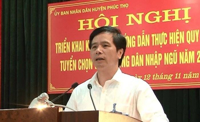 Cựu Bí thư huyện ủy Phúc Thọ Hoàng Mạnh Phú bị bãi nhiệm đại biểu HĐND TP Hà Nội