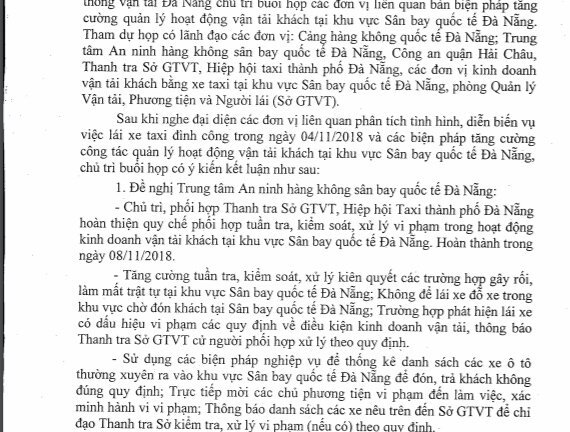 Hàng trăm tài xế taxi đình công ở Đà Nẵng: Đề nghị điều tra những người kích động