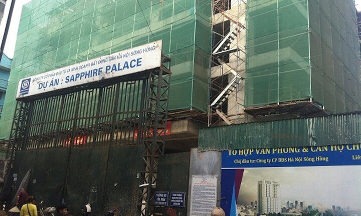 Dự án Sapphire Palace chưa có phòng cháy chữa cháy đã cho cư dân về ở
