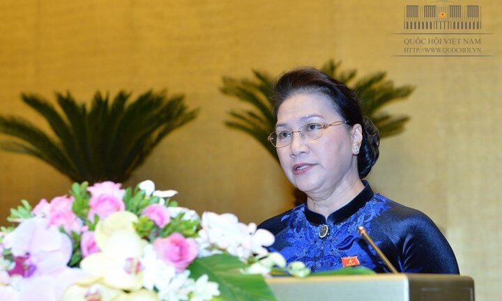 Chủ tịch Quốc hội Nguyễn Thị Kim Ngân: 'Đừng nghĩ về hưu xong rồi thì thôi'