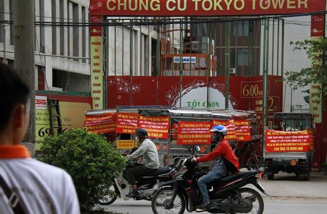 Dự án Tokyo Tower bị siết nợ, PVcomBank đưa 3 phương án cho người mua nhà lựa chọn