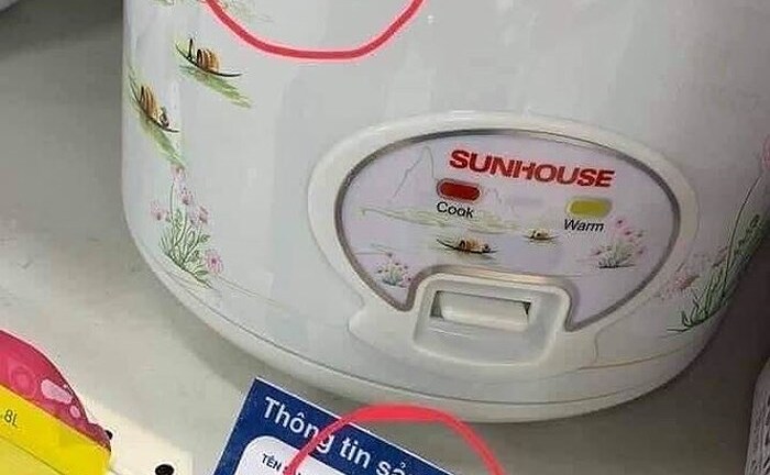 Thực hư nghi vấn nồi cơm điện Sunhouse là hàng Trung Quốc 'đội lốt' hàng Việt
