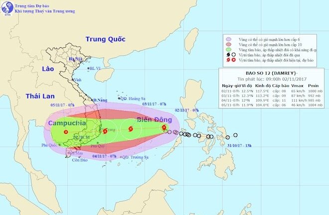 Bão tấn công Nam Trung Bộ, TP.HCM chỉ đạo khẩn