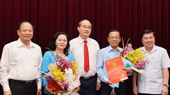 Ban Tổ chức, Ban Dân vận Thành ủy TP.HCM có trưởng ban mới