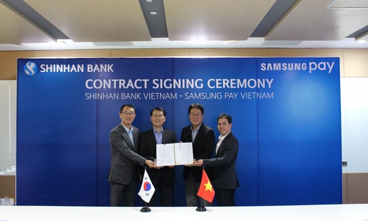 Ngân hàng Shinhan tiên phong phát hành thẻ trả trước phi vật lý Samsung Pay