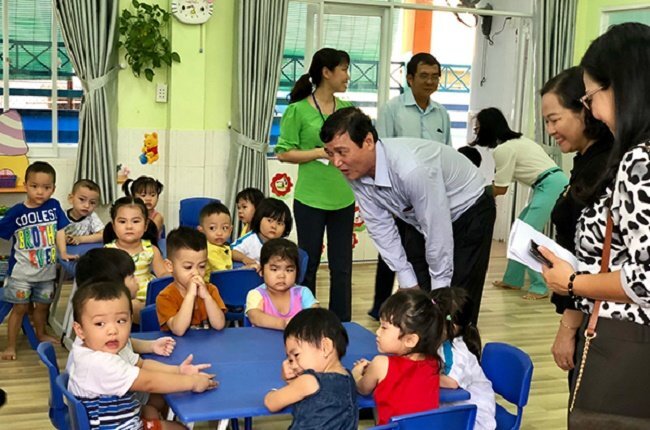 Xuất hiện trẻ mắc bệnh chân tay miệng, trường mầm non ở TP.HCM bị kiểm tra đột xuất