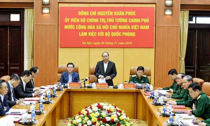 Thủ tướng: Quân đội cần đề cao cảnh giác trước âm mưu chống phá của thế lực thù địch