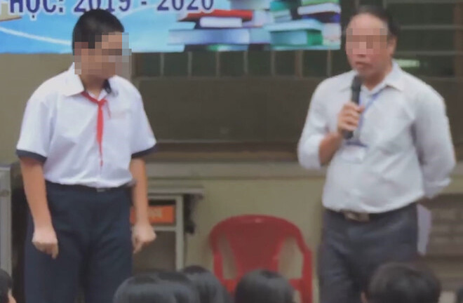 Học sinh bị kỷ luật do xúc phạm nhóm nhạc Hàn: Hiệu phó nhờ người quay để đăng Facebook