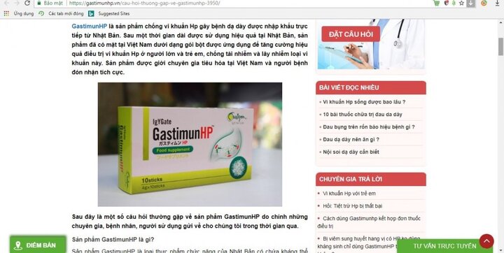Quảng cáo lập lờ gây hiểu nhầm, Công ty TNHH Dược phẩm Đông Đô bị phạt 75 triệu đồng