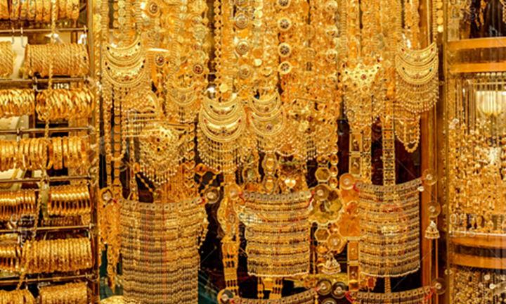 Chợ bày bán 10 tấn vàng ở Dubai