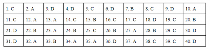 Đáp án mã đề 317 môn Lịch sử kỳ thi THPT Quốc gia 2019 của Bộ GD&ĐT