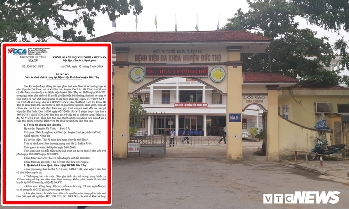 Bé sơ sinh bị kéo đứt cổ ở Hà Tĩnh: Bệnh viện khẳng định thai nhi chết lưu hơn 7 ngày