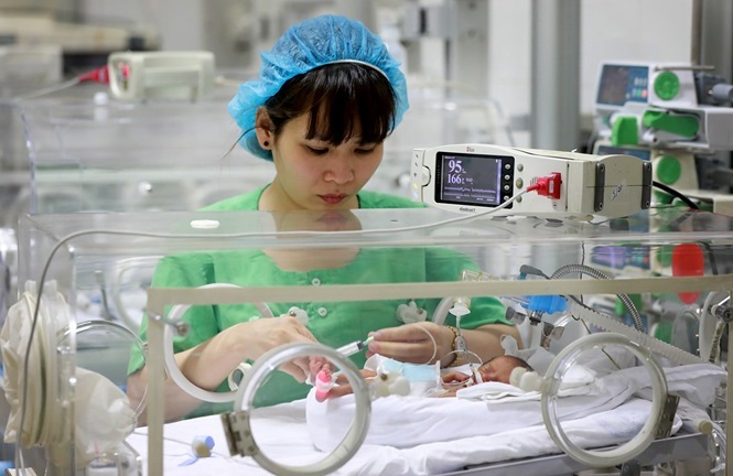 Ảnh: Nơi giành giật sự sống cho trẻ sinh non
