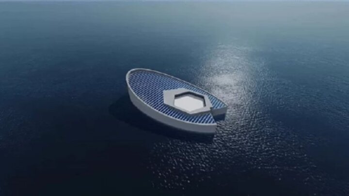 Tàu ngầm chế tạo băng chống biến đổi khí hậu