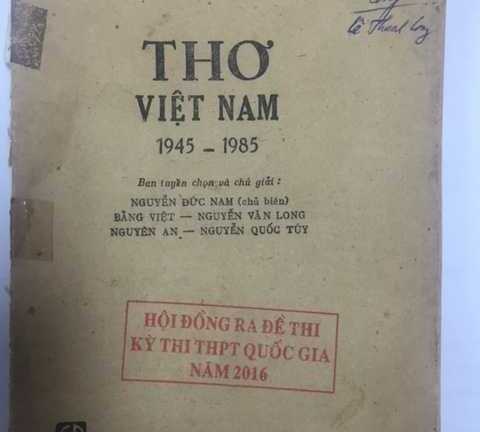 Tranh cãi đề thi Ngữ văn, Bộ GD-ĐT phản hồi: Trích dẫn thơ Lưu Quang Vũ không sai