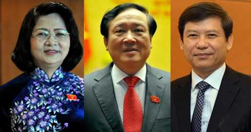 Quốc hội bỏ phiếu kín bầu thêm nhiều lãnh đạo chủ chốt