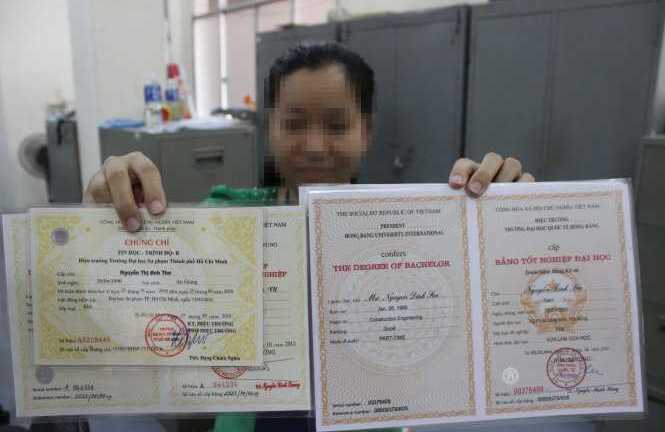 Phát hiện hàng loạt vụ mang bằng giả đi công chứng
