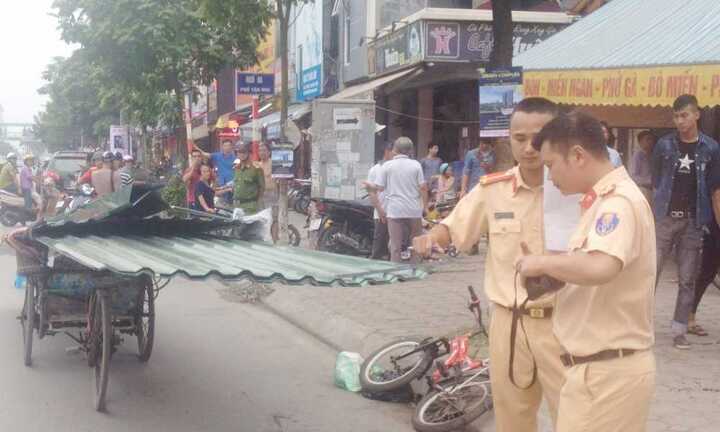 Tạm giữ hình sự lái xe 'máy chém' khiến bé trai 9 tuổi chết thảm