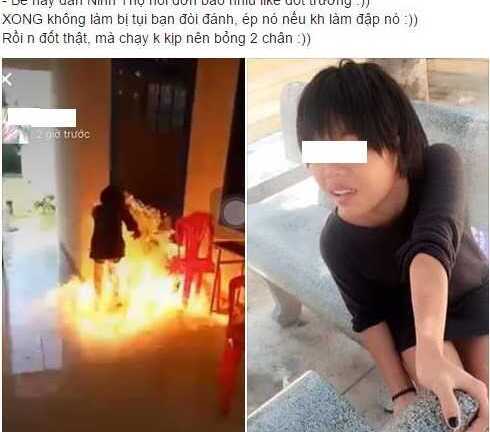 Vì trêu đùa trên mạng xã hội, nữ sinh Khánh Hòa châm lửa đốt trường