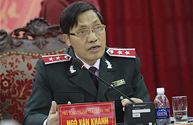 Ông Ngô Văn Khánh vẫn làm Phó tổng Thanh tra Chính phủ