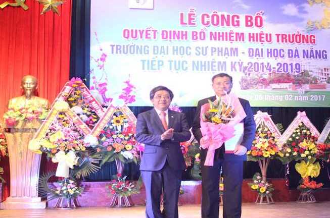 Đại học Sư phạm Đà Nẵng có hiệu trưởng mới
