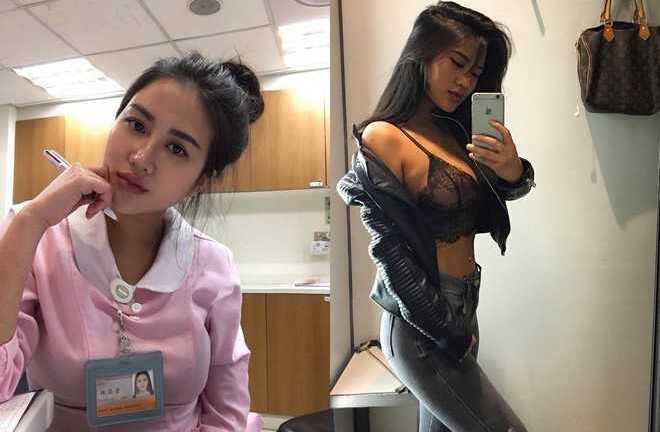 Nữ y tá Đài Loan khoe ảnh quyến rũ khiến dân mạng tranh cãi