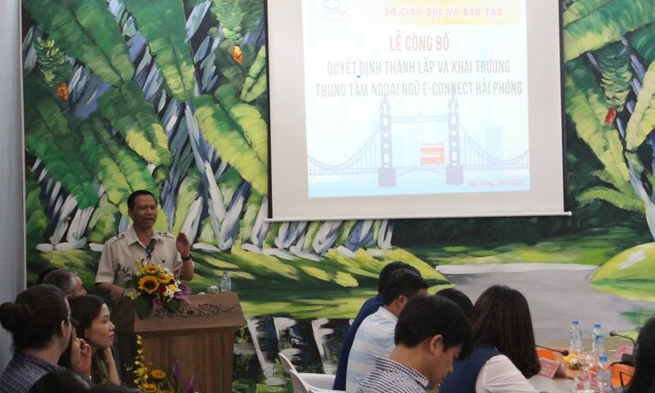 Giám đốc Sở GD-ĐT Hải Phòng: Đưa giáo dục ngoại ngữ có yếu tố nước ngoài vào trường chậm nhưng chắc