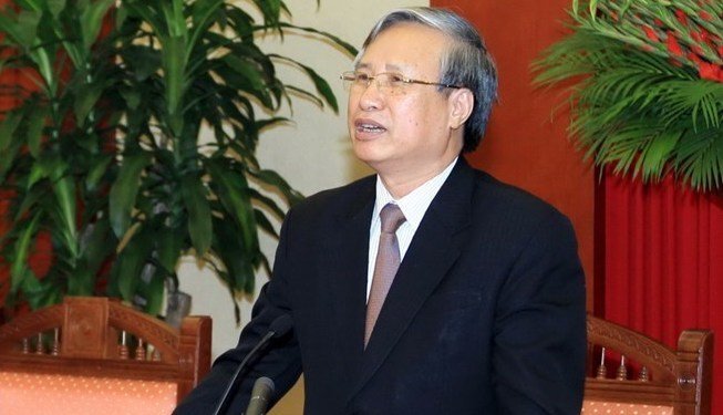 Ông Trần Quốc Vượng giữ chức Thường trực Ban Bí thư thay ông Đinh Thế Huynh