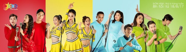 Hé lộ tạo hình và quan hệ 'phức tạp' của các nhân vật trong Glee phiên bản Việt