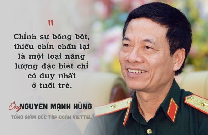 Thiếu tướng Nguyễn Mạnh Hùng: 'Nỗi sợ lớn nhất của tuổi trẻ là phí hoài thời gian'