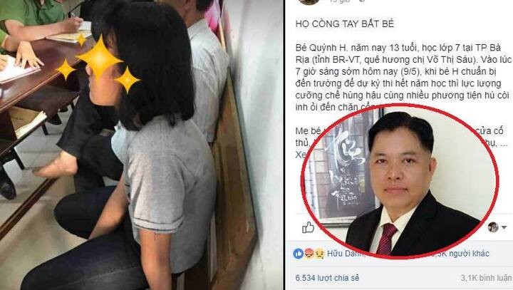 Bé gái 13 tuổi bị lực lượng cưỡng chế còng tay: Xâm phạm nghiêm trọng quyền trẻ em