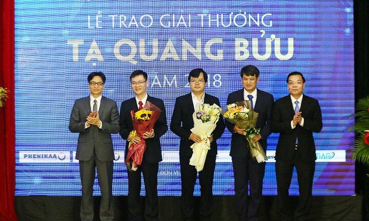3 nhà khoa học tài năng nhận giải thưởng Tạ Quang Bửu 2018