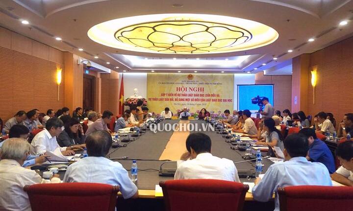 Đề xuất cao đẳng thuộc hệ thống giáo dục đại học