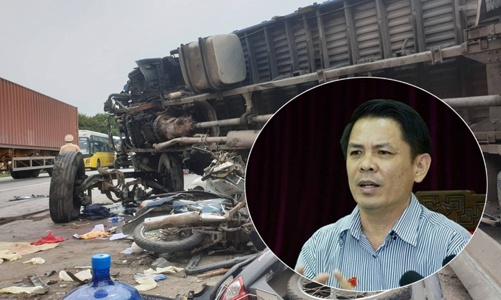 Bộ trưởng Nguyễn Văn Thể: Quốc lộ 5 đoạn qua huyện Kim Thành là con đường nguy hiểm