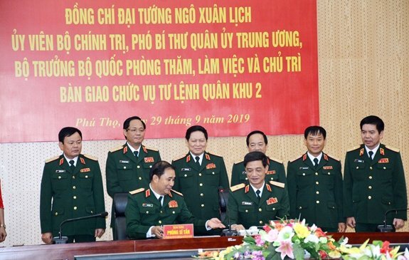 Quân khu 2 có Tư lệnh mới