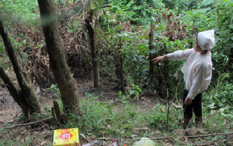 Tìm thấy thi thể người nhà chết cháy trong rừng