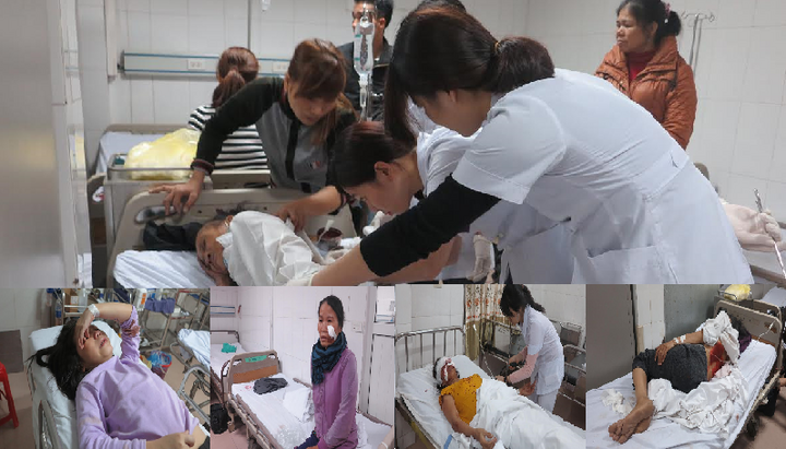 Lật xe khách về quê ăn Tết, 14 người nhập viện: 'Tôi đã tưởng mình không được ăn Tết cùng gia đình'