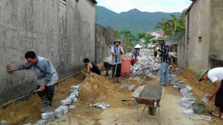 Nỗ lực về đích nông thôn mới của xã vùng biển ở Hà Tĩnh