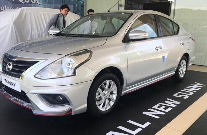 Xe sedan Nissan Sunny 2019 thiết kế mới, giá từ 12.360 USD