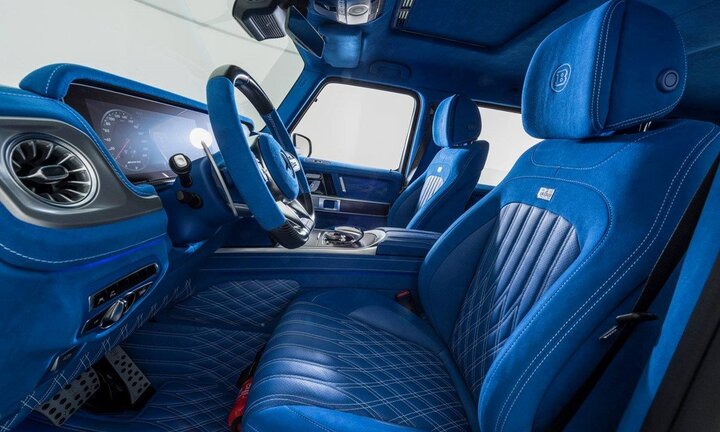 ‘Vua địa hình’ Mercedes-AMG G63 nội thất xanh độc đáo