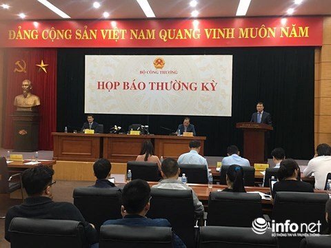 Bộ Công thương họp báo 'bất thường' sau hơn 1 năm im ắng