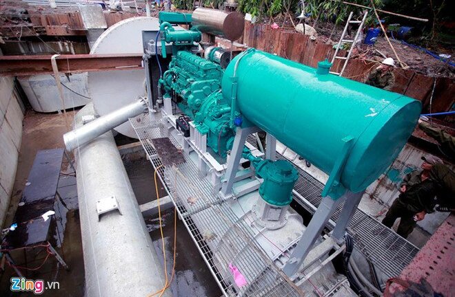 Chưa ứng được tiền thuê máy bơm chống ngập đường Nguyễn Hữu Cảnh, TP.HCM