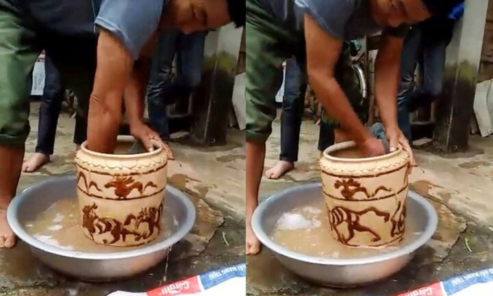 Vợ chồng nghèo xứ Nghệ vớ được cổ vật, bán ngay 400 triệu đồng