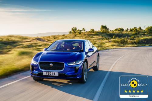 Xe điện Jaguar I-PACE được đánh giá 5 sao về an toàn
